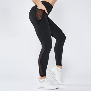 Astoria LUXE Mesh Full Length Legging - Black